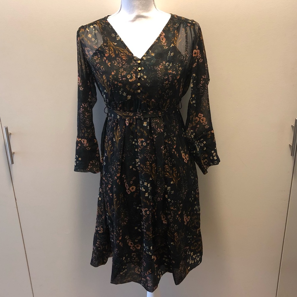 A Pea in the Pod Floral Babydoll Maternity Dress